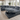 Allison gray corduroy sectional with storage chaise