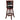 Cecil Swivel Barstool - Black/Cherry. Finished in a beautiful cherry color and paired with a rich black faux leather upholstery. The seat and back are padded for comfort and the swivel feature provides functionality.