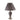 Porcelain Table Lamp - Grey