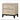 Akerson Nightstand comes in a driftwood finish, two storage drawers with metall hand pull.