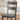 Juniper Leatherette Side Chair in Gray- Made from solid wood and wood veneer.  Padded leatherette chairs with ladder- back. 