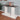 Glass Top White Sofa Table - Mannedorf