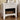 Omnus White Nightstand- solid wood & wood venners